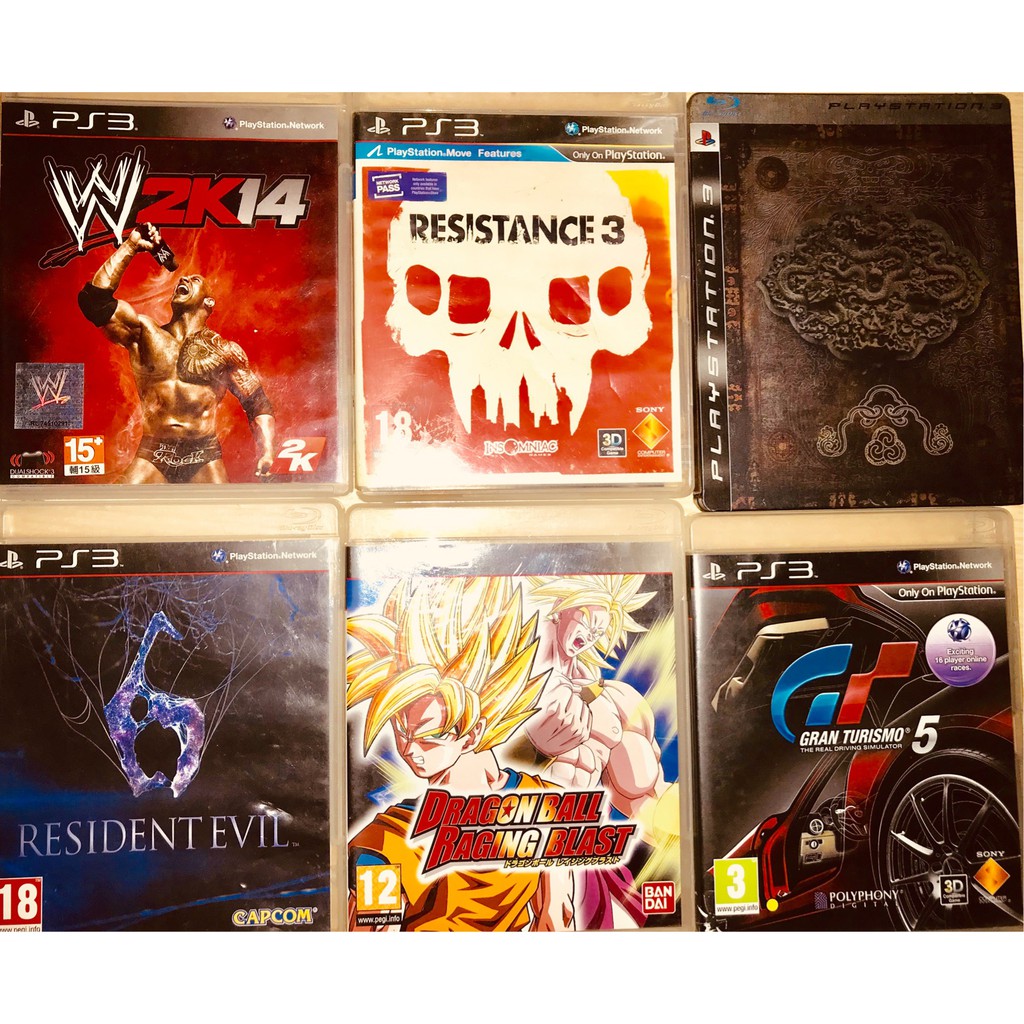 all games for ps3
