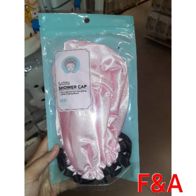 Original MINISO Satin SHOWER CAP Shopee Philippines