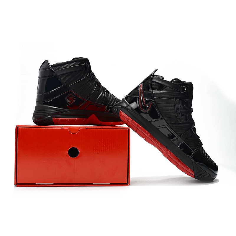 nike high cut black shoes