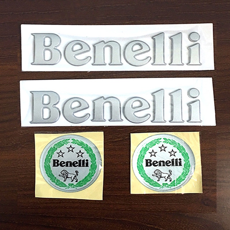 Details about   3D Waterproof Motorcycle Fuel Tank Stickers Benelli Logo Stickers Windshield 