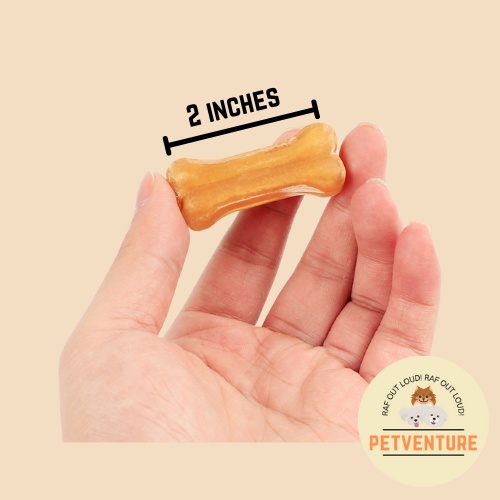 Molar teeth bone/ Chew bones/ Dog treats/ Dog snack (10 pcs/pack) #4