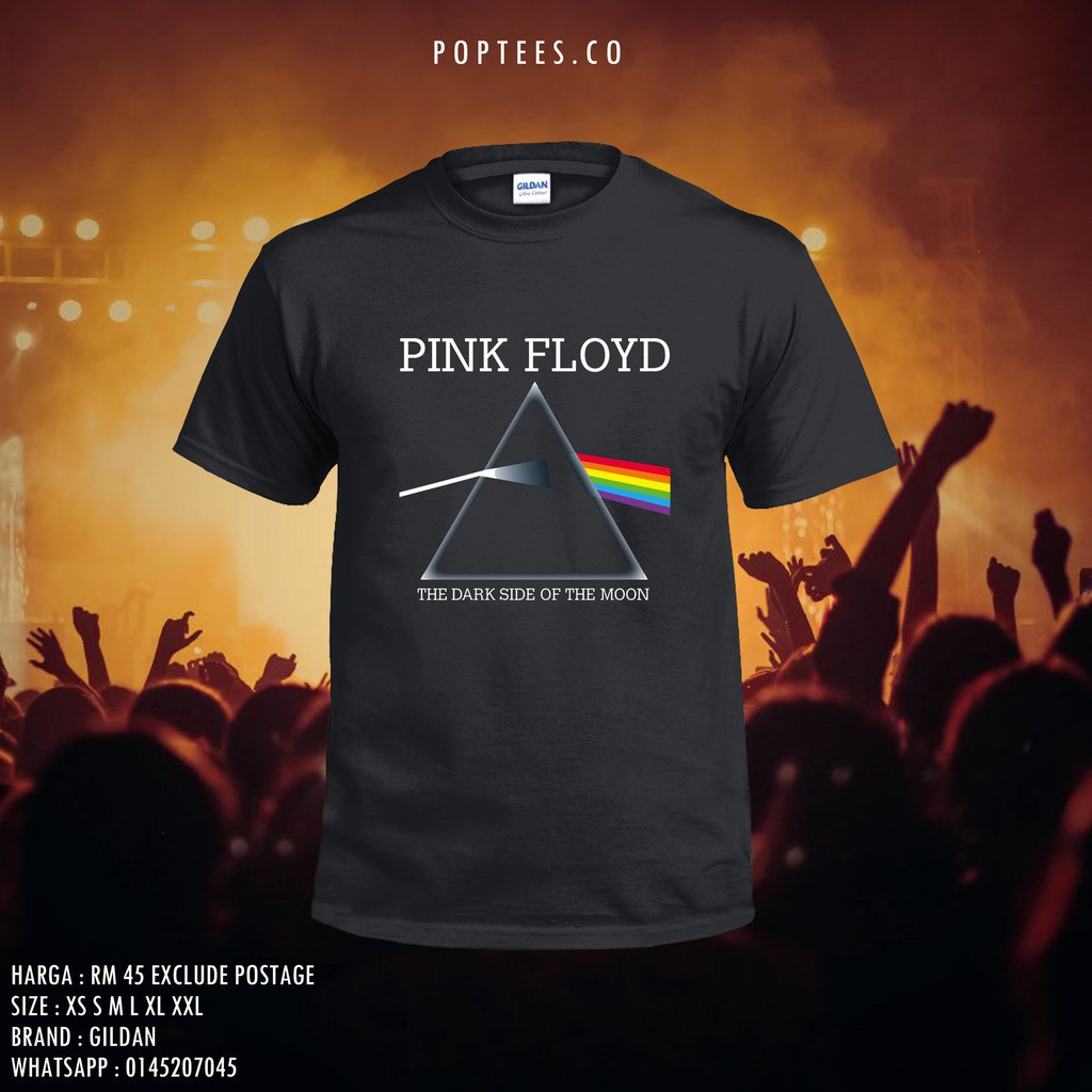 pink floyd band tee