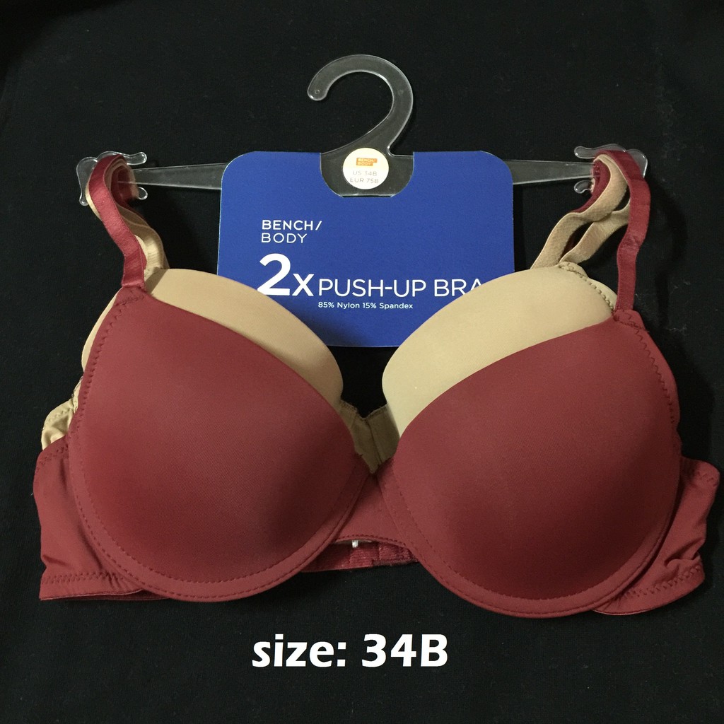 bench 2 in 1 push up bra