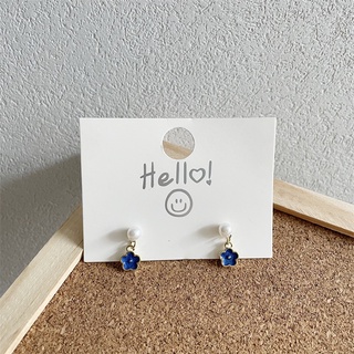 Cute Flower with Pearl Earrings Ear Studs for Lovely Girls Accessory #5