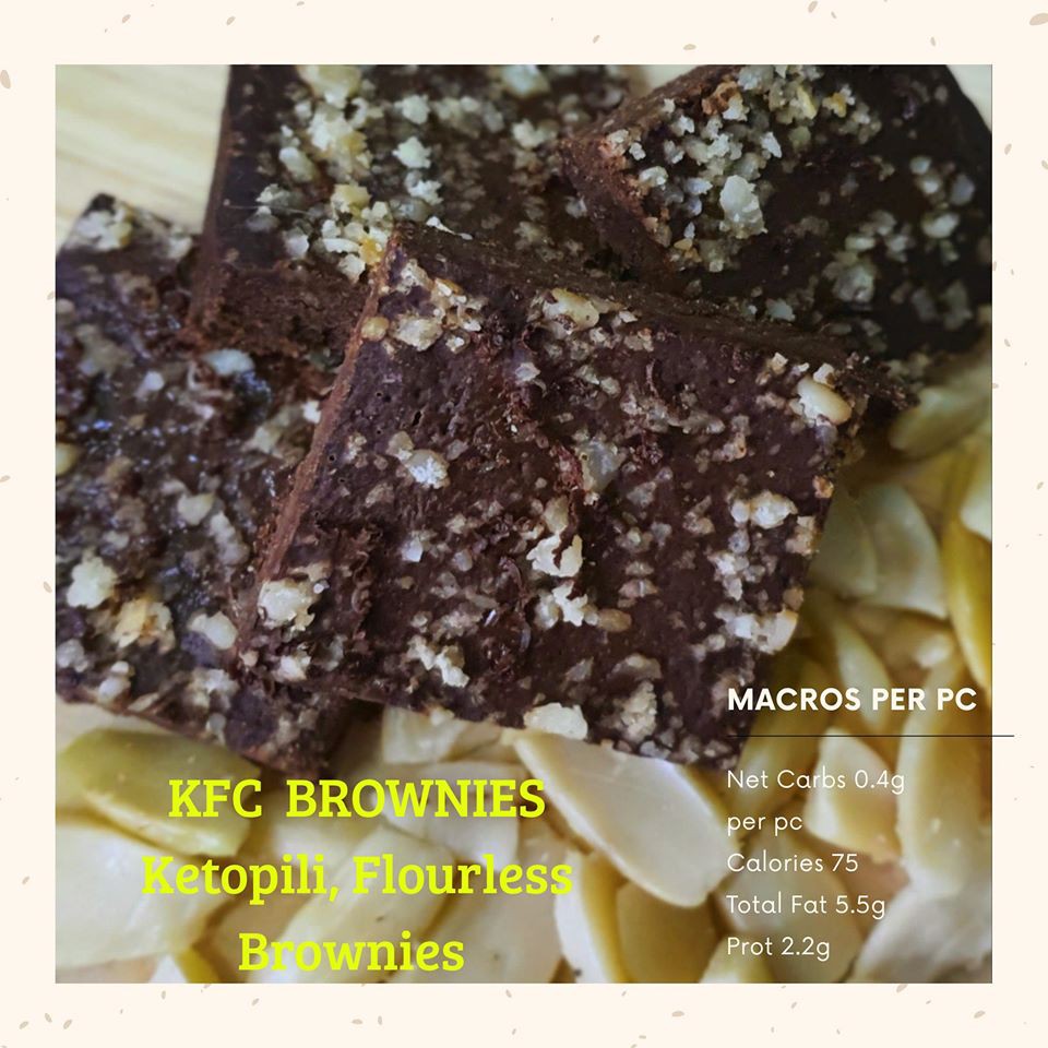 KFC Brownies (Keto Flourless Brownies) Shopee Philippines