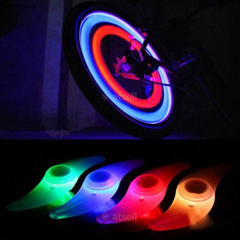 Safety Bright Bike Bicycle Cycling Car Wheel Tire Tyre LED Spoke Light ...