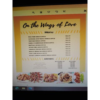 Menu and Logo Lay out for business #1