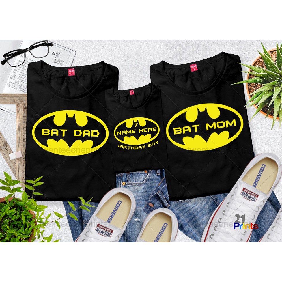 Batman Birthday Justice League Family Shirt(SOLD PER PIECE NOT SET) |  Shopee Philippines