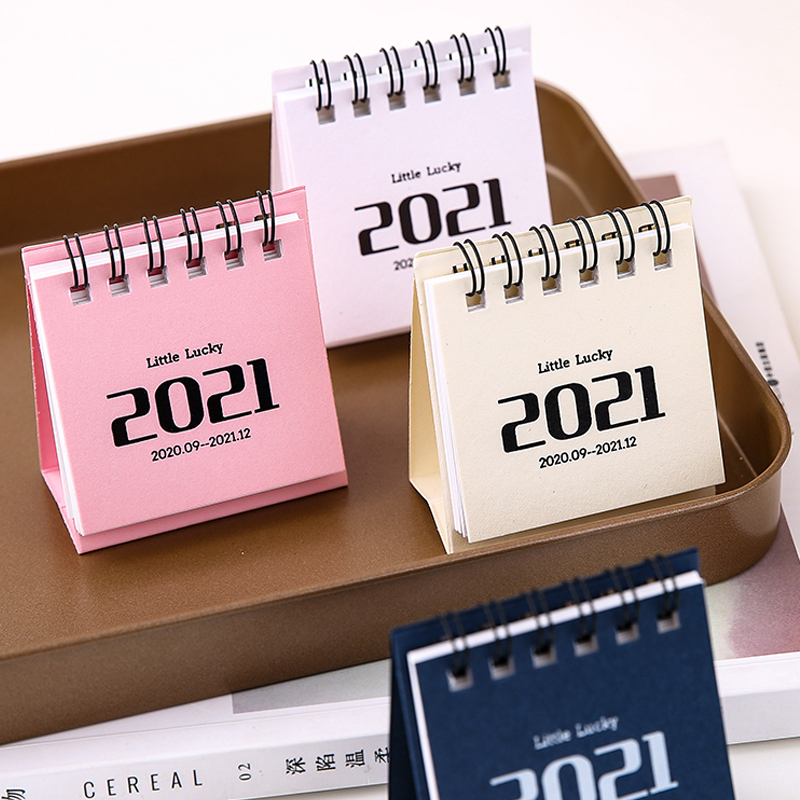 Creative Mini 2021 Calendar Portable Cute Desktop Small ...