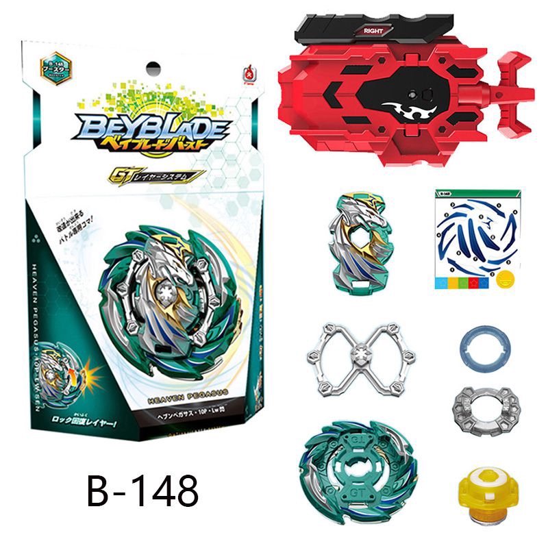 Takara Tomy Metal Beyblade Burst Gt B148 Heaven Pegasus 10p Lw With Ruler Wire Launcher Gift Toys Shopee Philippines