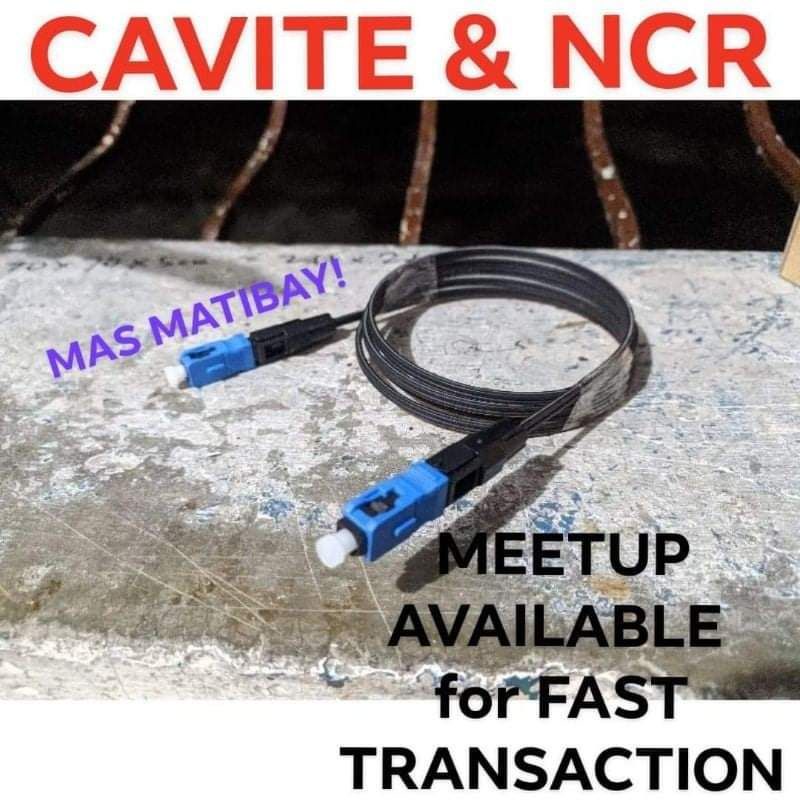 Fiber Optic Cable PLDT / Converge / Globe / Sky Patch Cable Patch