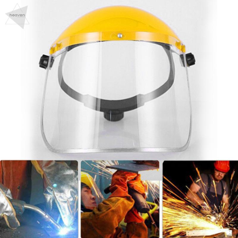 Details about   Full Face Safety Shield Tool Clear Glasses Painting Eye Protection Grinding New 