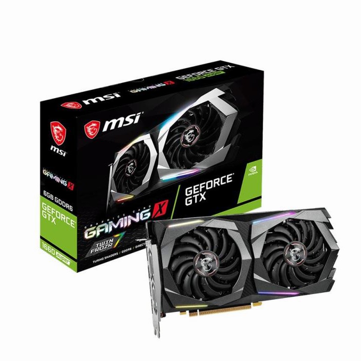 Msi Nvidia Geforce Gtx 1660 Super Gaming X Graphics Card 6 Gb Gddr6 Rgb Mysterious Light Hdmi Dual Fan Cooling System Shopee Philippines