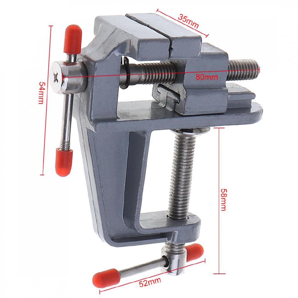 Mini Aluminum Alloy DIY Jaw Bench Clamp Drill Press Shopee Philippines
