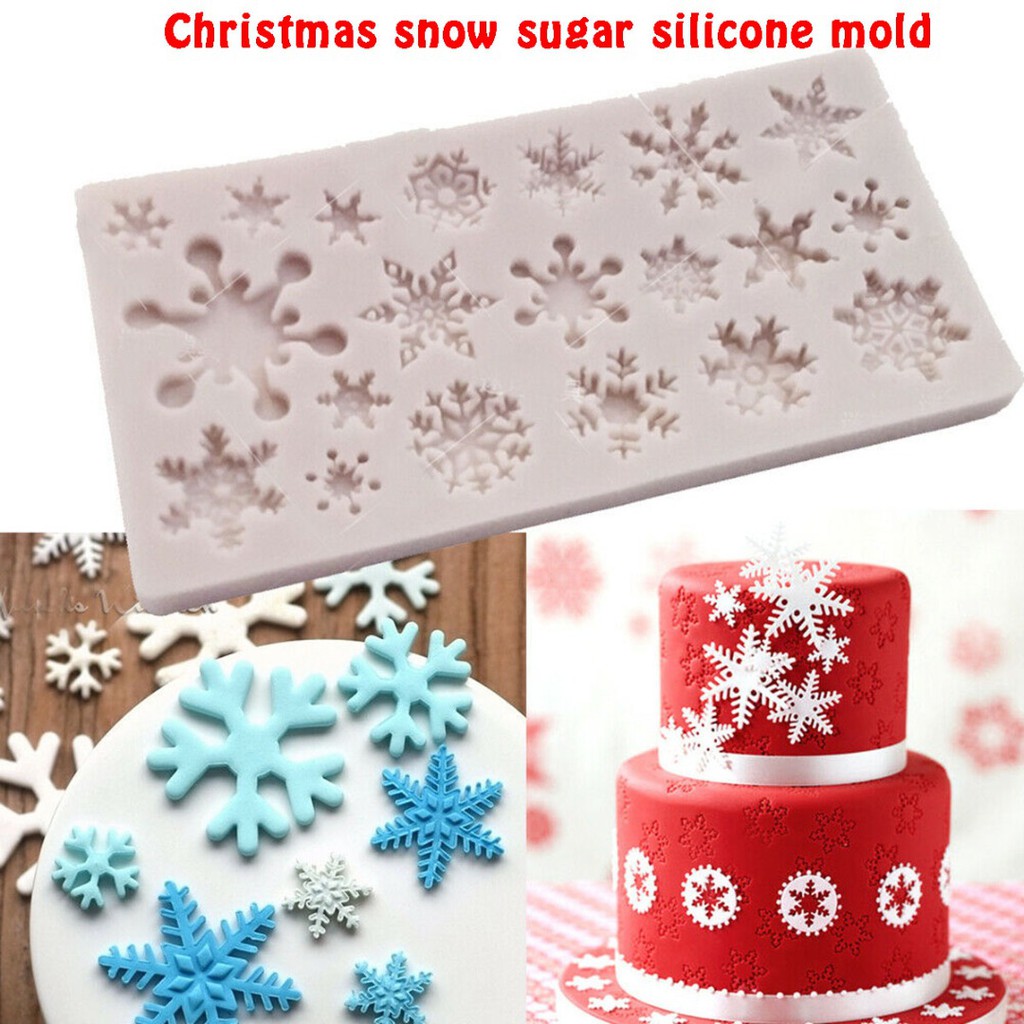 1pc Fondant Chocolate Cake Decoration Molds Diy Silicone Mould For Christmas Home Garden Seedsbazar Baking Accs Cake Decorating