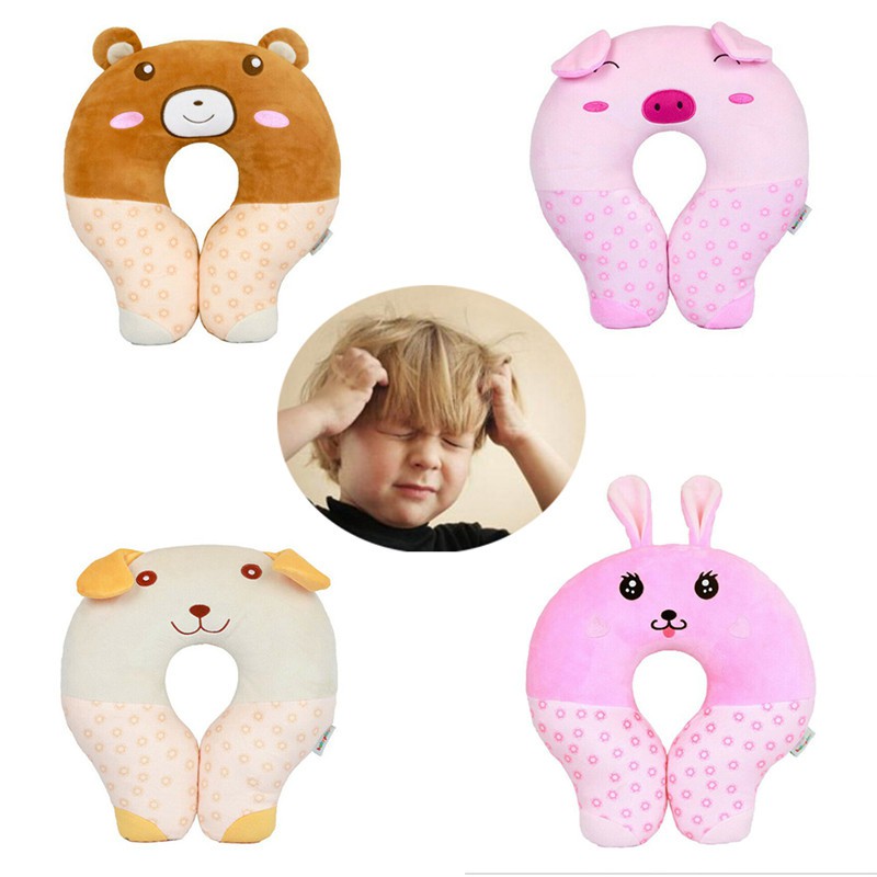 Travel Neck Pillow Cushion Support For Kids Child Children Soft