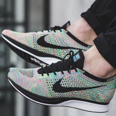 100% original Nike Flyknit Racer Running Shoes sneakers | Shopee Philippines