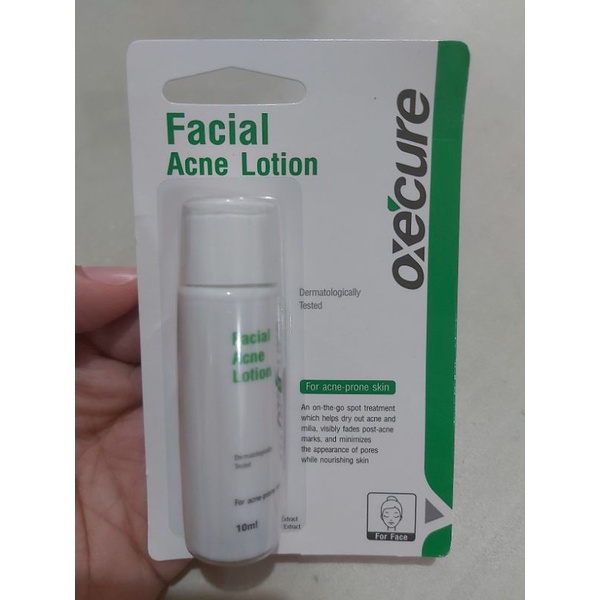 Oxecure Facial Acne Lotion 10ml Shopee Philippines