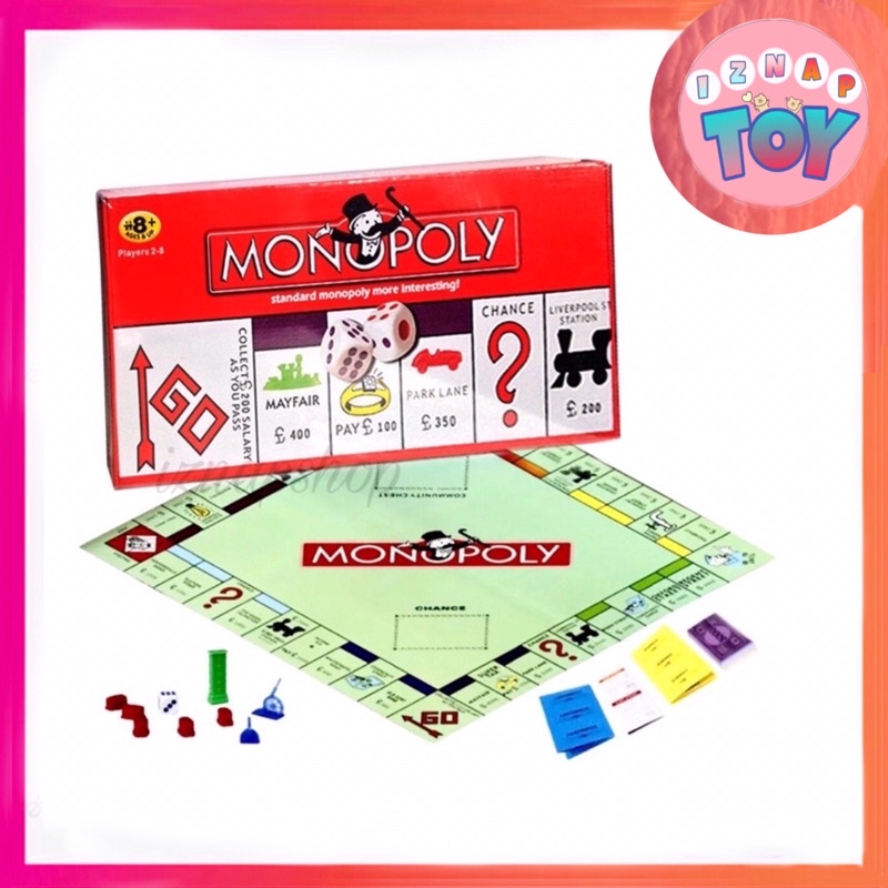 Standard Monopoly Board Game | Shopee Philippines