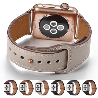Genuine Leather Strap For Smart Watch Series 8 7 6 Se 5 4 3 2 1 Size 44mm 40mm 42mm 38mm 41mm 45mm Smart Watch Strap