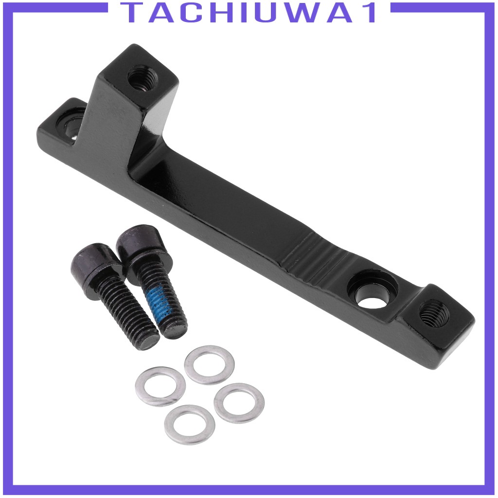 [TACHIUWA1] Bike Bicycle Disc Brake Adaptor Brakes Mount Bracket Parts Front Rear Rotor 160mm to