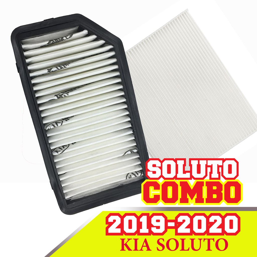 Combo Cabin & Air Intake Filter for Kia Soluto 20192021 Shopee