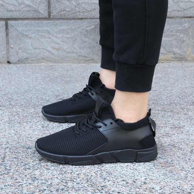 Triple Black Shoes For Men | Shopee Philippines