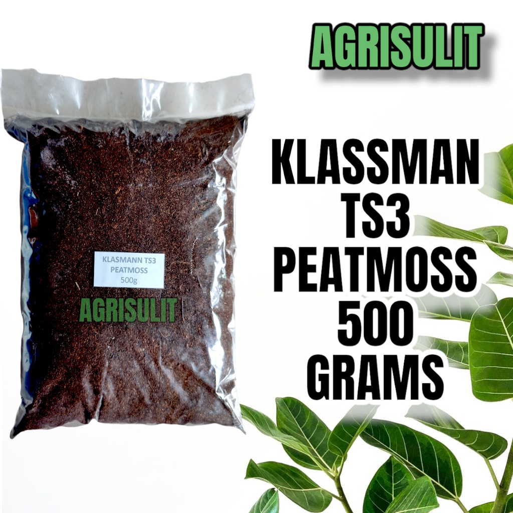 Klasmann TS3 Sphagnum Peat Moss/Substrate 500 grams Shopee Philippines