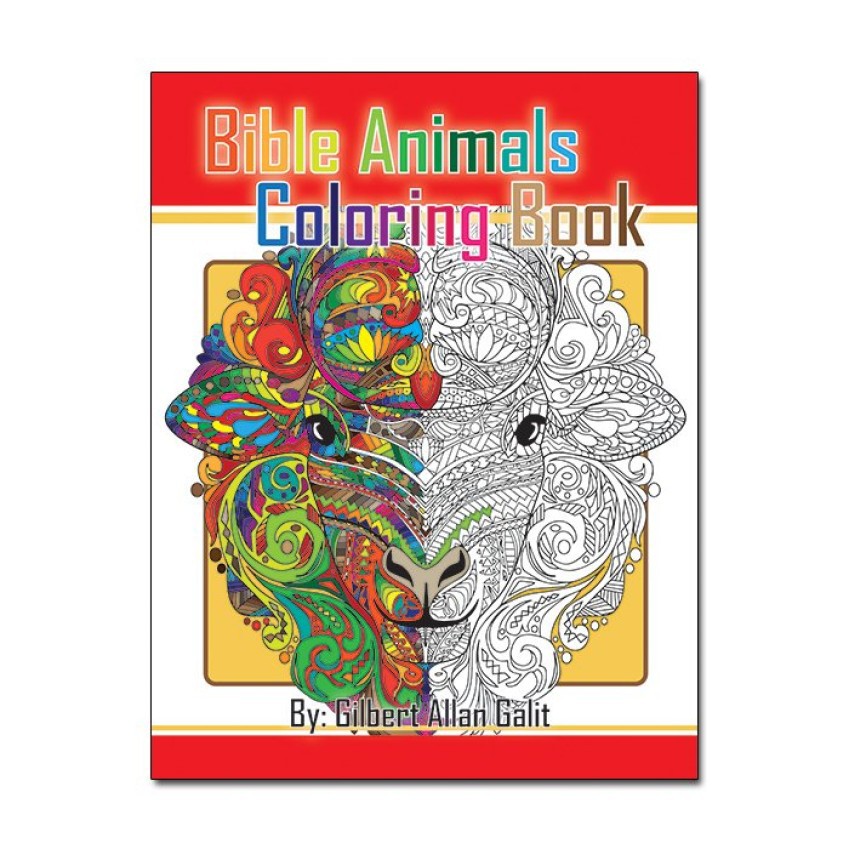 Download Bible Animals Coloring Book For Adults By Gilbert Galit Shopee Philippines