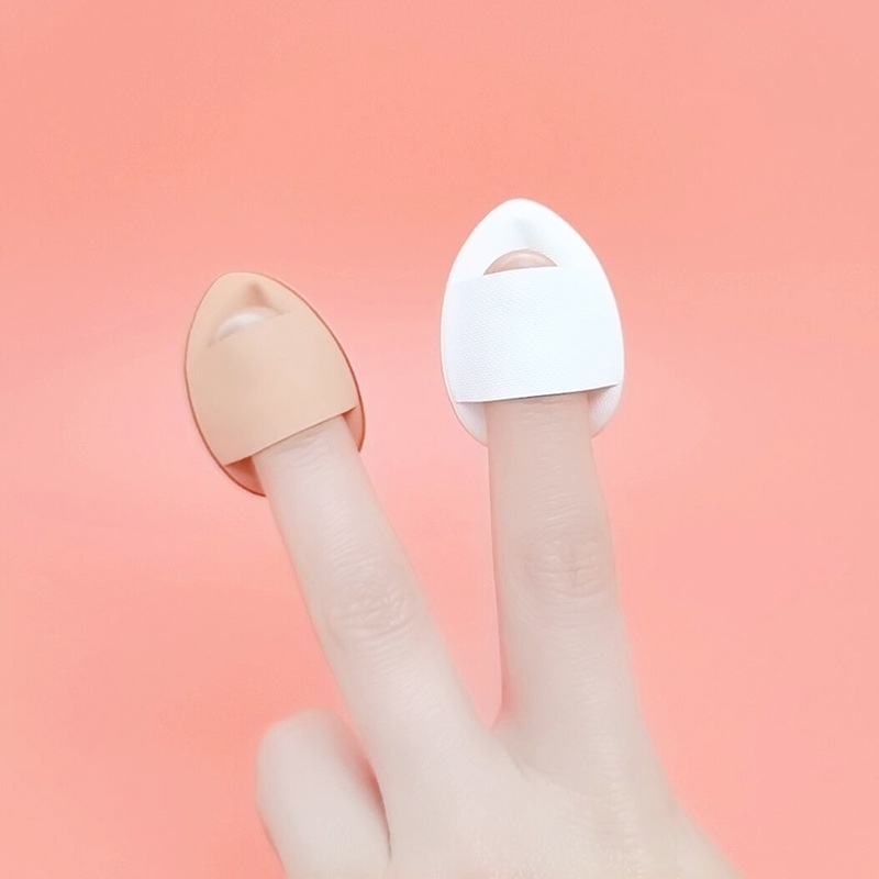 Mini Finger Makeup Sponge Can Use Wet And Dry/Beauty Finger Sponge Air Cushion/Thumb Bun Air