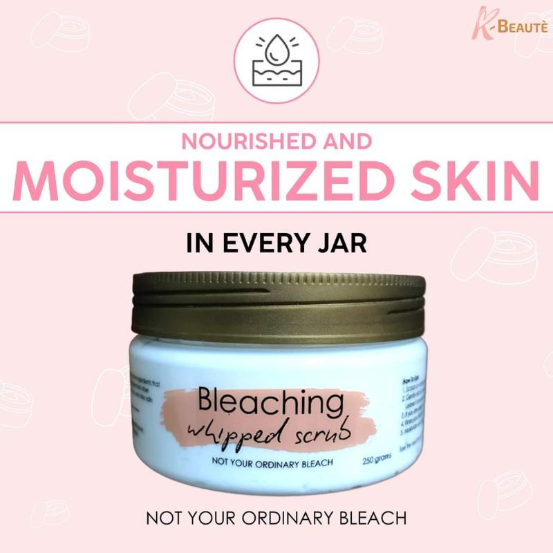 K Beaute Bleaching Whip Cream/Scrub/Soap/African Scrub | Shopee Philippines