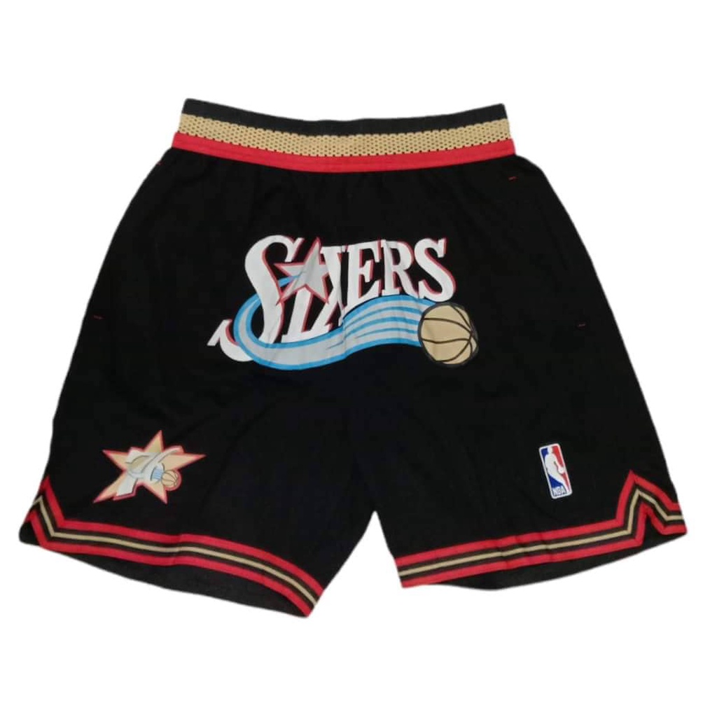 nba Philadelphia 76ers high quality men's basketball jersey shorts