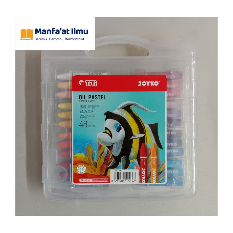 Crayon / Crayon / TiTi Joyko Oil Pastel 48 Colors Shopee Philippines