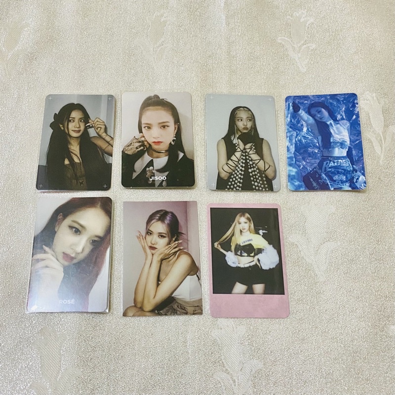 Blackpink Jisoo Ribbon Jennie Nootnoot HYLT How You Like That Photocard ...