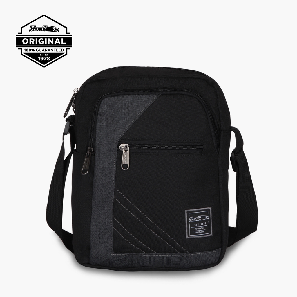 Hawk 5331 Sling Bag (CharcoalTextured) Shopee Philippines