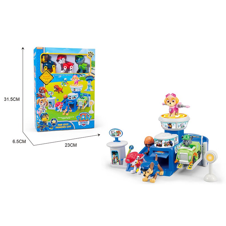 snatch bekæmpe indhold TOYS PAW PATROL CITY PARKING LOT NO:XZ-878N | Shopee Philippines