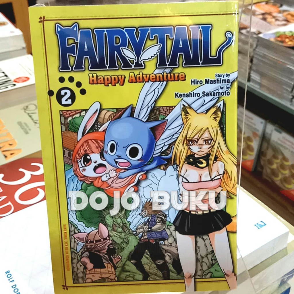 Comics Series Fairytail Happy Adventure By Hiro Mashima Kenshiro Saka Shopee Philippines
