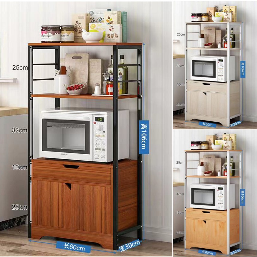 OFNATURE Kitchen Organizer Pantry Drawer Stroage Stand Shopee Philippines