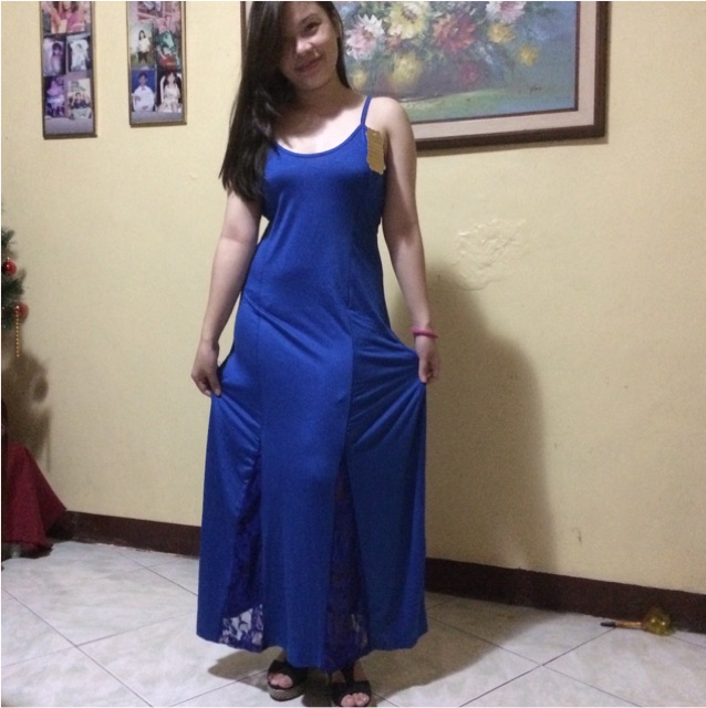 blue maxi