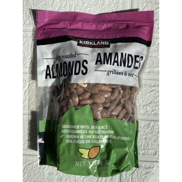 Kirkland Dry Roasted Almonds (Salted Almonds) Shopee Philippines