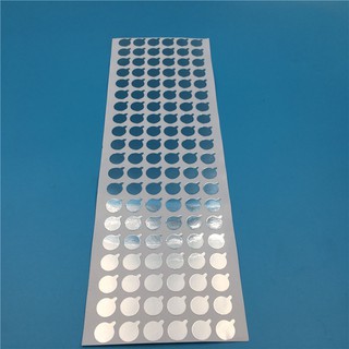 100 pcs Sticker aluminum foil seal accessories Leak prevention Seal sticker #6