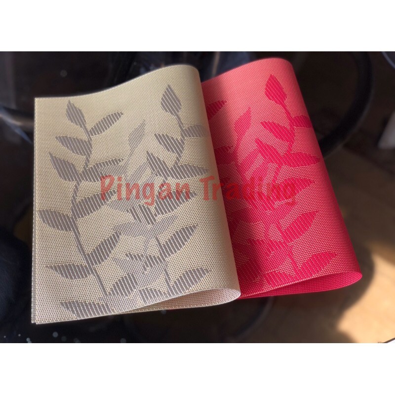 floral design rectangular pvc placemat Shopee Philippines