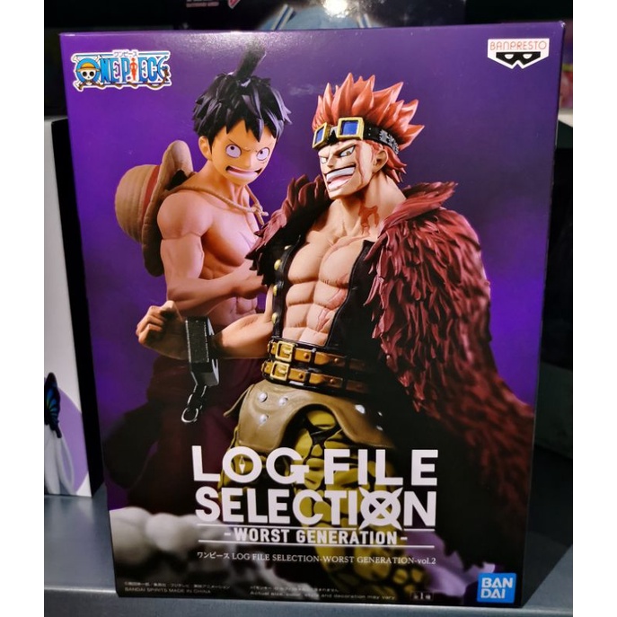 One Piece Log File Selection Worst Generation Vol 2 Eustass Kid Damaged Box Shopee Philippines