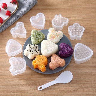 Various Shapes of Rice Ball Mold Silicone Rice Ball Diy Mold C1 #1