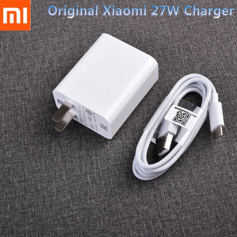 Xiaomi Mi 27W Charger or 3A Type-C Cable Tubor Charge for Redmi 10X 5G K30  Mi 10 9 9T Pro Poco X3 X2 | Shopee Philippines