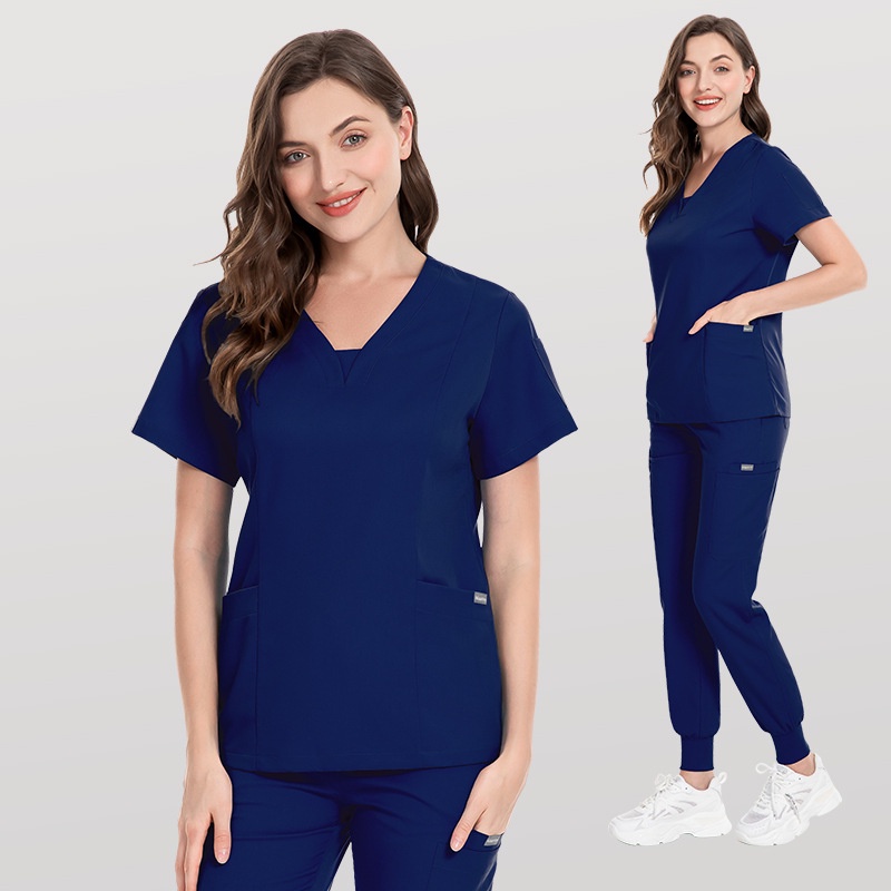 Women Scrubs Nurse Accessories Medical Uniform Unisex Slim Fit Comfort