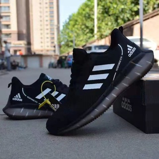 Adidas Boost fashion low cut Running shoes Black leisure sport shoes for unisex sizeT218 #10
