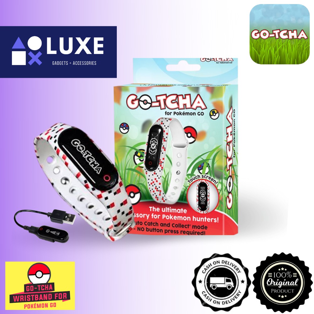 On Hand Pokemon Go Tcha Auto Catch Spin Wristband Gotcha Shopee Philippines