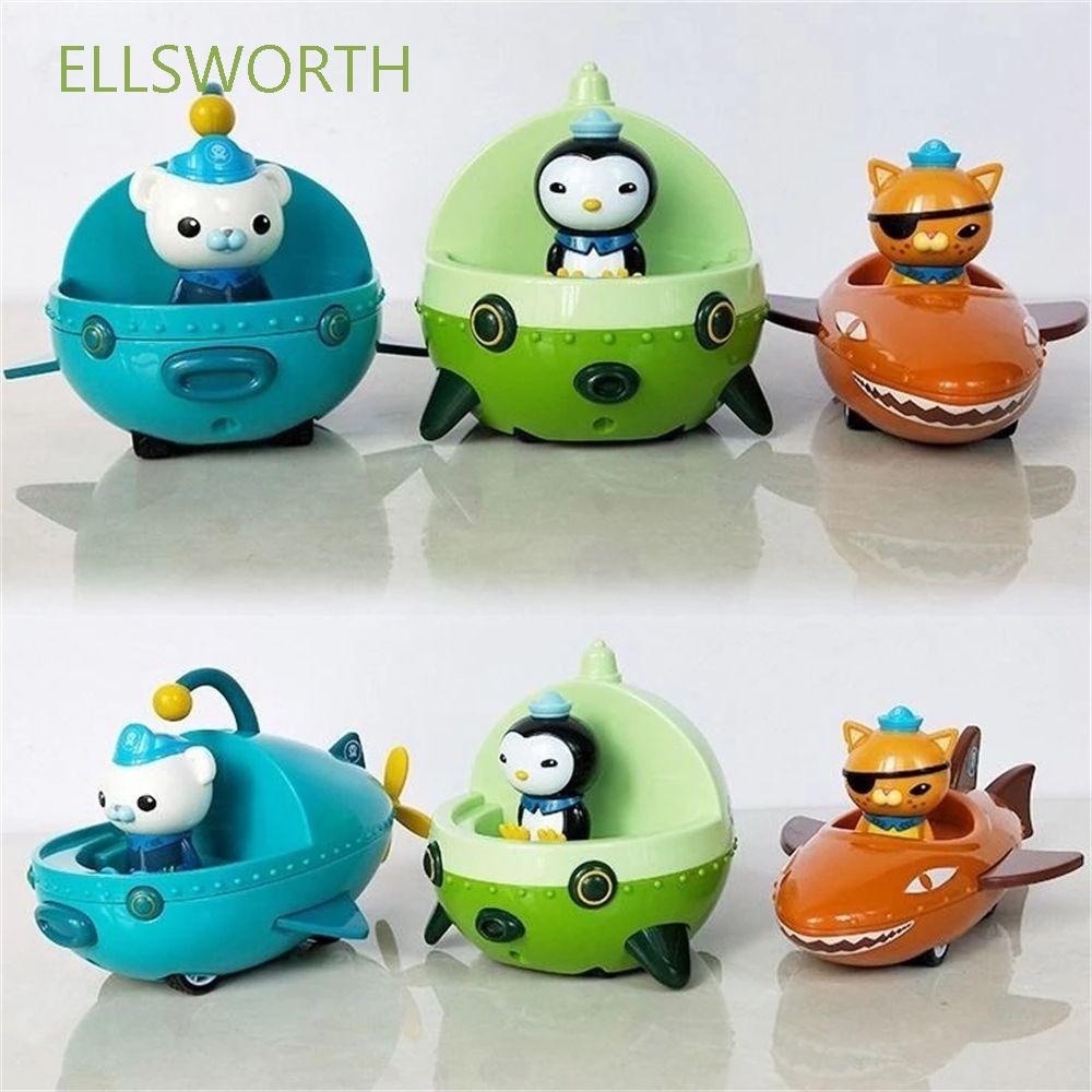 ELLSWORTH Special Octonauts Car Toys Vehicle Set CaptainToy Vehicles