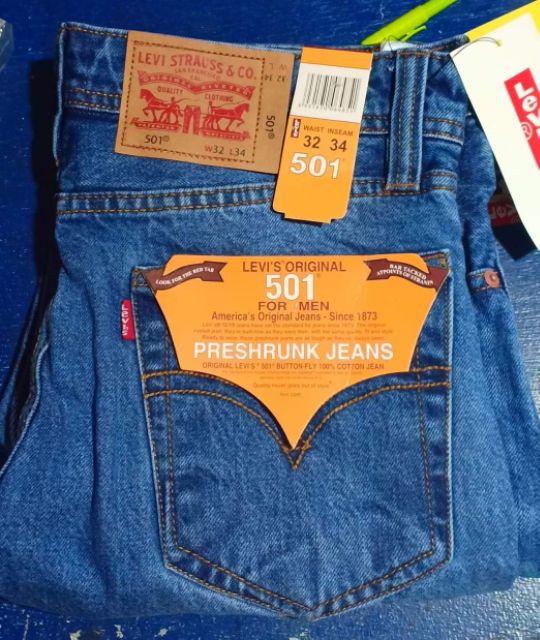 Overrun Levis 501 Shorts for Men Buttonfly | Shopee Philippines
